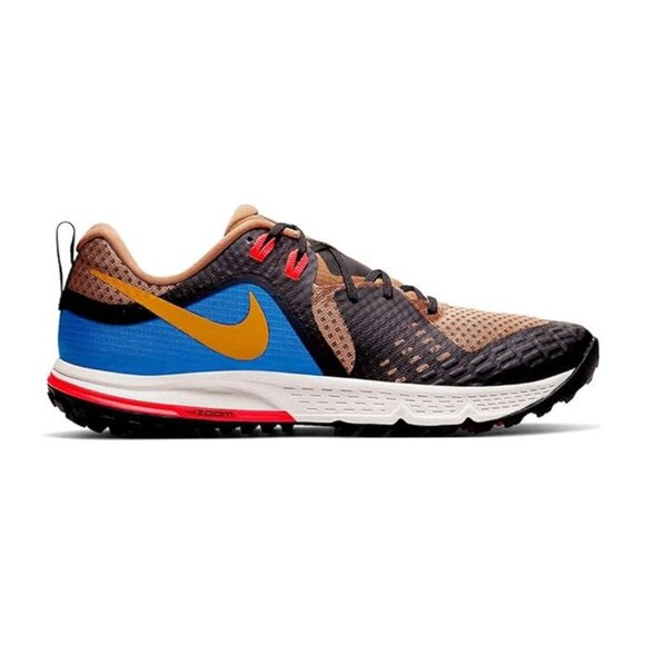 Nike Men's Black Beechtree Gold Off Air Zoom Wildhorse 5 Running Shoes Size 11 - Picture 1 of 7